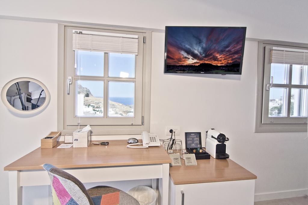 Lindos Comfy Suites Ngoại thất bức ảnh